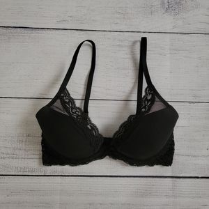 Natori Feathers Bra Black 32C